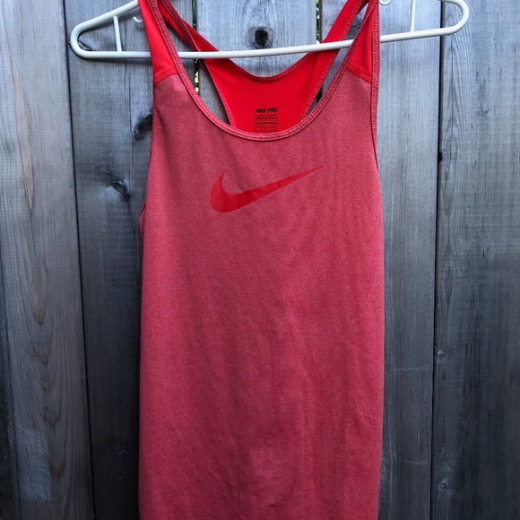 Nike red racerback running tank - Picture 1 of 5